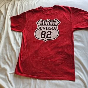 Riviera Red Graphic Tee - Short Sleeve